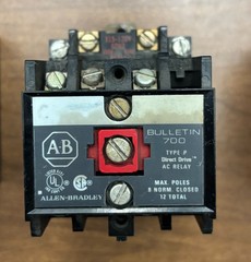 Lot of 6 AB ALLEN-BRADLEY Bulletin 700 Contact Control Relay 700-P200A1 700-P600