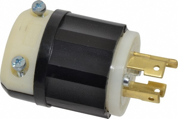 Leviton 480 VAC, 30 Amp, L16-30P Configuration, Industrial Grade, Self Ground…