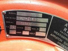 Appleton Reelite Waterproof Cable Reel – Local Pickup Free – Colorado