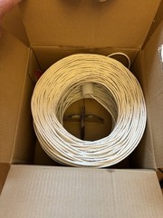 ADi Pro CAT5e Non-Plenum Cable 24/4 White 1000ft 63301101 SEE DESCRIPTION