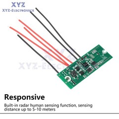 3.2V 3.7V Remote Control Solar Street Light Circuit Board Controller Drive Board