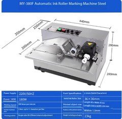 Automatic Ink Roller Marking Machine Label Packaging Printing and Coding Machine