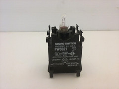 HONEYWELL MICROSWITCH PW3G21 LIGHT MODULE 110/120V 50/60 HZ SER. A1