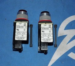 Lot of 2 NIB Allen Bradley 800MR-P16R Series D Small Oiltight Pilot Light + 1…
