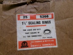 Thomas & Betts 5266 1-1/2″ Liquidtight Sealing Ring Gasket Box of 25 AK