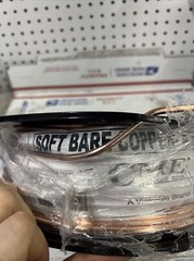 20′ Feet Foot GROUND WIRE 4 AWG GAUGE SOLID BARE COPPER 200A SERVICE ed4u #2184