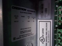 NEW Crestron GLPAC-DIMFLV8 Lighting Control Panel 6503779 0-10V 1Phase 100-277V
