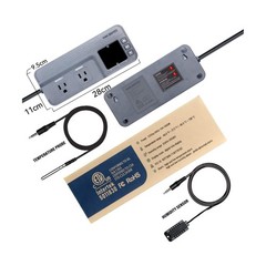 Inkbird Temperature and Humidity Controller ITC-608T Pre-Wired Dual Stage The…