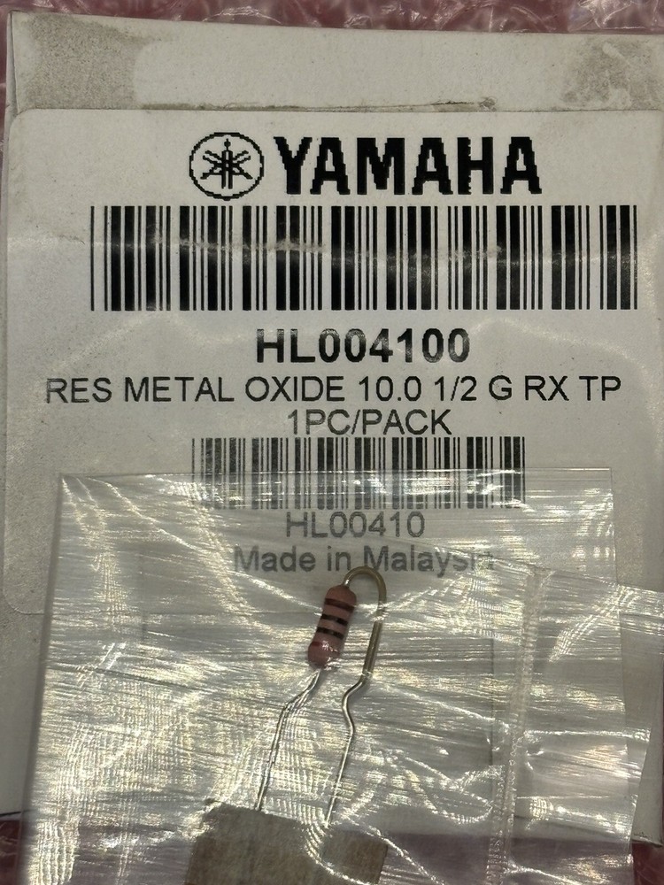OEM Yamaha HL004100 METAL RESIST 10.0 1/2 CD-S700ML