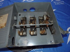 Federal Pacific FPE 3632 60A 3Pole Switch + 1 Year Warranty