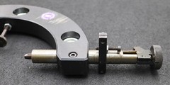 WUMO two ball gauge tester for gear Ø 30-130 mm handheld device with rollers