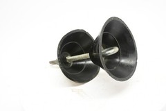 Cal Am 4″ Cal Missile Duct Projectile & 1.5-2.5″ Inflatable Line Carrier NOS