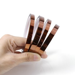 Kapton Polyimide Tape Heat Resistant Adhesive Insulation 3mm-100mm Wide 33M Long