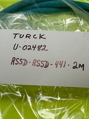 Turck U-02482 (RSSD-RSSD-441-2M) Male to Male Cord Set Green – NEW Fast Ship