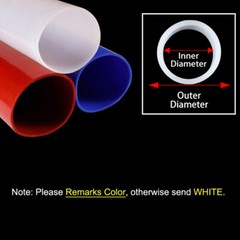 Diameter Ø20mm-1000mm Silicone Tube Hose Pipe Soft Rubber HIGH TEMP Resistance