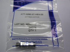 Midwest Microwave ATT-0290-27-HEX-02 M/FM 27db 18GHz 2W SMA Minipad Attenuator