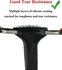YAMAKATO 5/16 ID Heat Shielded Fire Sleeve Silicone Coated