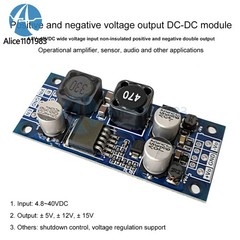 4.8-35V Adjustable DC-DC Step-Up Step Down Voltage Regulator Power Supply Module