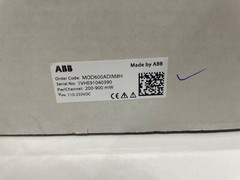 ABB DIM8H, DIGITAL INPUT MODULE, 8 INPUTS MOD600ADIM8H
