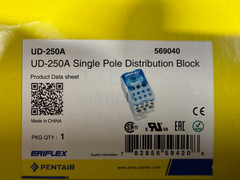 ERIFLEX UD-250A DISTRIBUTION BLOCK -ITEM#822