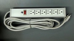 Legrand OSH615 OUTLET STRIP, 6 OUTLETS, 15 FT CORD, 115V