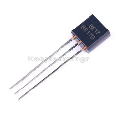 20PCS NEW BS170 MOSFET N-CH 60V 500MA TO-92 FSC