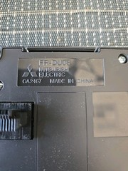 MITSUBISHI FR-DU08 CONTROL PANEL KEYPAD FOR SERIES A/F800