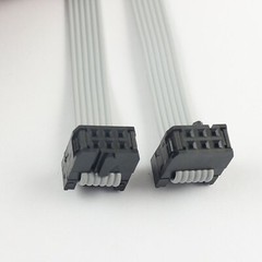 1Pcs 2.54mm Pitch 2×3 Pin 6 Pin 6 Wire Extension IDC Flat Ribbon Cable L= 20CM