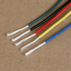 Multi-Strand PTFE Silver Plated Copper Wire Cable 14/16/18/19/20/22/24/26/30AWG
