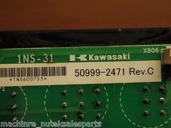 Kawasaki Robotics D76 F D001_ Control Panel w/Key_50999-2471 REV. C_1NS-31