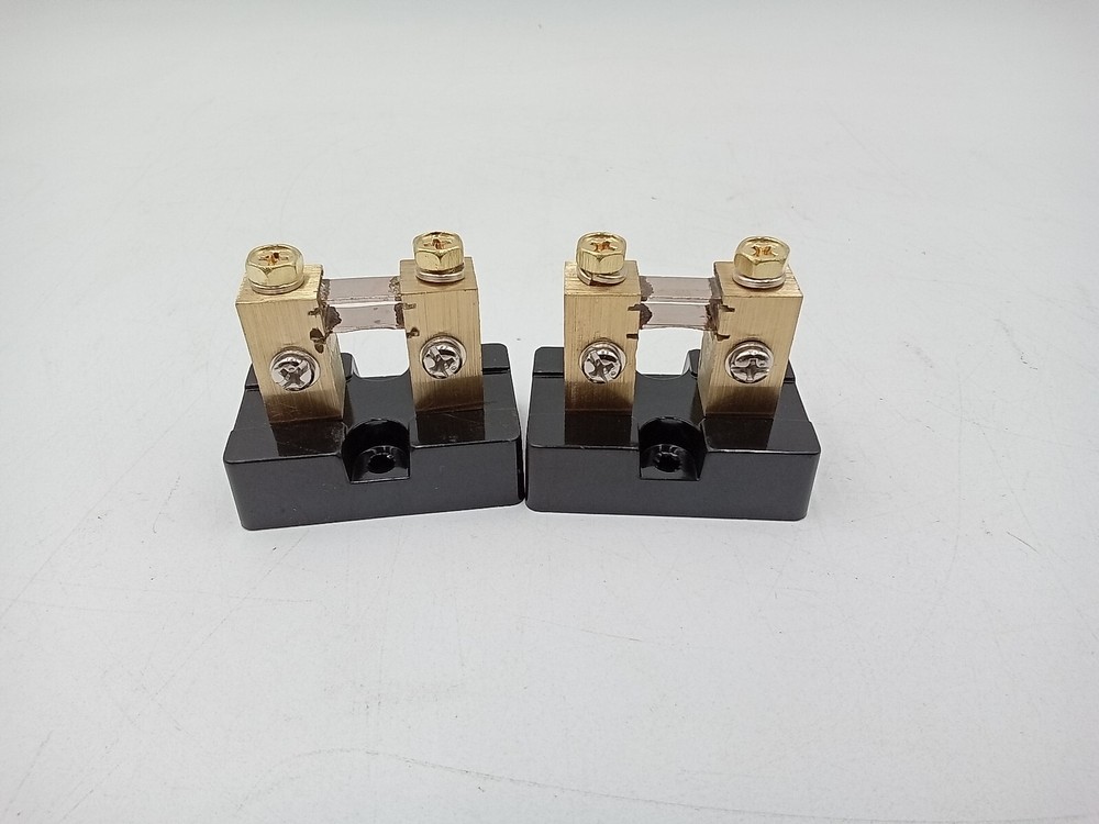 DC Current Shunt 50mv, 100 Amp Lot of 2 NEW Free Shipping BULK DISCOUNTS