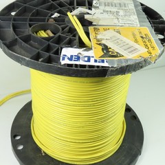 Belden E108998-BN 549945 2 Cond 18 AWG 1C20 75C Video Camera Cable Yellow 380′
