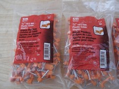 150pcs Gardner Bender PS-75T, 10/3 NM Cable Plastic Staples 3/4″ LOT Romex GB