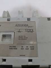 Westinghouse A201K4DA Size 4 Motor Contactor 135A NEMA 3-Pole Non-Reversing A200