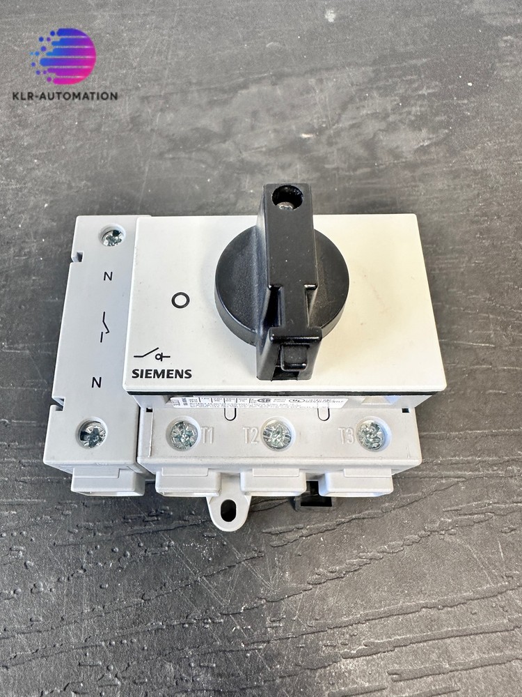 Siemens 3LD2730-0TK11 Compact Control Switch Disconnect Switch 100A 400V/690V