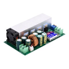 DC12-80V 20A Digital Adjustable Step Down Buck Voltage Regulator Power Module-