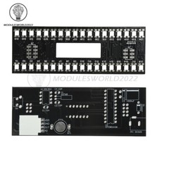 DIY Digital Clock Kit Voice Control Music Spectrum Display LED Electronic Kit