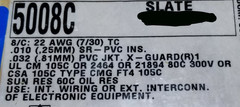 Alpha Wire 5008C 22/8C XtraGuard High Performance Instrumentation/Control Cable
