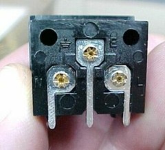 10 Mickey Mouse Power Inlet PCB Board Connectors, 2.5A 250V 0724 AREC04407 iT501