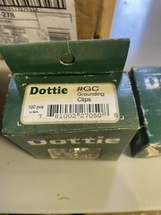 Dottie Ground Clips #GC Box Of 100