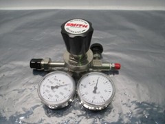 Smith Gas Regulator w/ Gauges, 300, 4000 PSI, Max Inlet 3000 PSI, 100417