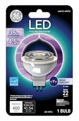 LED Floodlight Bulb, Bright White, Clear, 420 Lumens, 5.5 Watt – 93095554