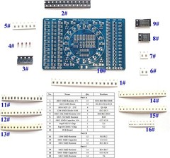 DIY Soldering Practice Kit – SMD SMT Electronic Project – English Instructions