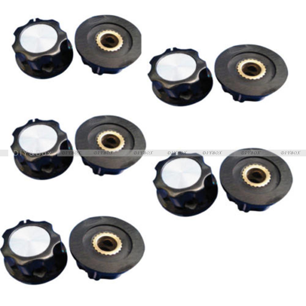 2/5/10/20PCS 16mm Rotary Control Turning Knob F Hole 6mm Dia Shaft Potentiometer