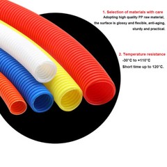 Conduit Split & Non Split Cable Tidy Flexible Tube Convoluted Protection Tubing