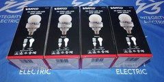 Lot of 4 NIB Satco S13101 Hi-Pro LED A23 25W 4000K Light Bulbs