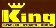 25 count 3/4″ x 1 3/8″ long Steel ELECTRIC SERVICE CABLE STAPLES 6-3 SEU King