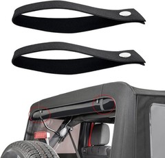Rear Window Tie Down Straps, Compatible with 2007-2018 Models, 2-Piece Set