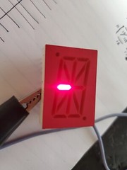 Red LED Display Common Anode 1″ high Digital 7 Segments 31X22mm package 20-pin