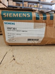 New SIEMENS HNF361 / HNF361 30 Amp 3 Phase 600 Volts Non Fuse
